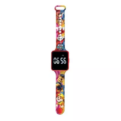 Lexibook - Pat' Patrouille - Montre LED connectée - Bracelet ajustabl