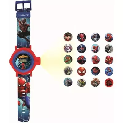 Montre digitale de projection Spider-Man - LEXIBOOK - 20 images - Brac