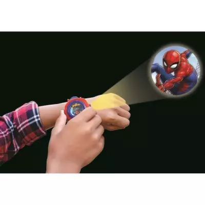 Montre digitale de projection Spider-Man - LEXIBOOK - 20 images - Brac