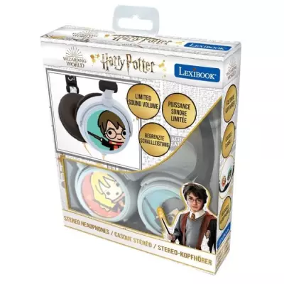 Casque stéréo filaire pliable pour enfants Harry Potter - LEXIBOOK -