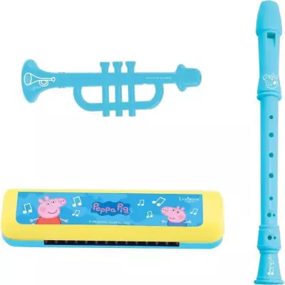 Lexibook - Set Musical Peppa Pig - 7 instruments - Rangement dans le t