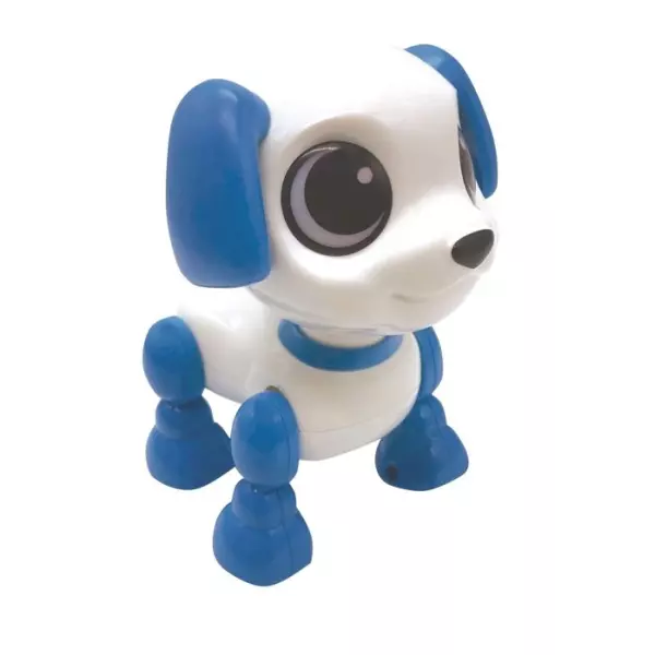 Lexibook - Power Puppy Mini - Chien robot avec effets lumineux et sonores, contrôle par claquement de main