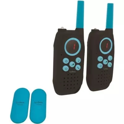 Talkies-walkies LEXIBOOK noirs - Portée 5 km - Fonction communication