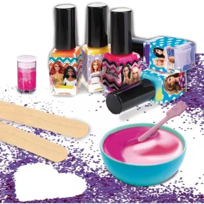 Vernis a ongles Barbie nail art color qui change de couleur - Lisciani