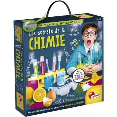 Laboratoire chimie - LISCIANI - I'm a Genius - Secrets de la chimie -