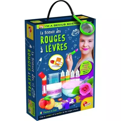 Kit de création de rouges a levres naturels et parfumés pour enfant