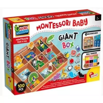 Boîte géante - LISCIANI - Montessori Baby - Activités variées - Cl