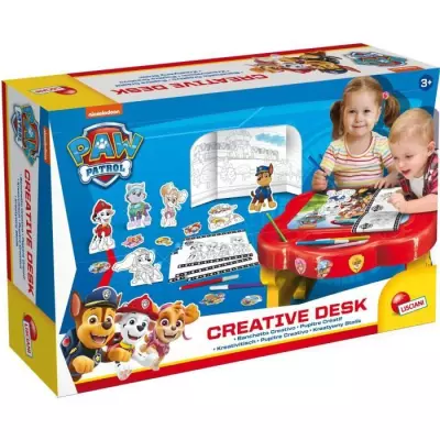 Pupitre créatif - Paw Patrol - LISCIANI - Tableau a colorier et jouer