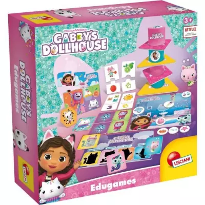 Collection éducative - LISCIANI - Gabby's Dollhouse - Jeux variés -