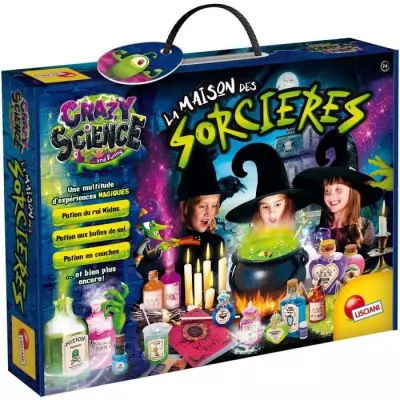 Kit magique - LISCIANI - Crazy Science - Maison des sorcieres - Expér