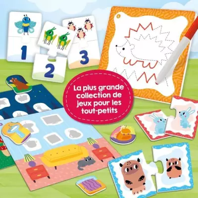 Jeu éducatif - LISCIANI - Carotina Baby - 60 activités - Mémoire et