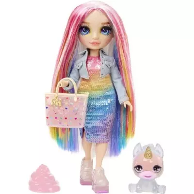 Rainbow High Poupée Mannequin avec Kit de Slime et Animal de Compagni