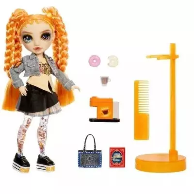 Rainbow High - Sparkle & Shine - Poupée mannequin de 27cm - Orange -