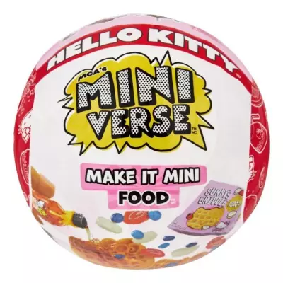 MGA Miniverse - Hello Kitty - Jeu Créatif - Boissons ou nourriture -