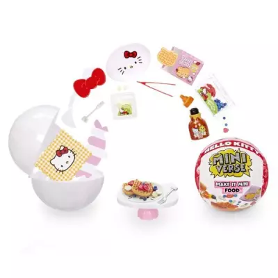 MGA Miniverse - Hello Kitty - Jeu Créatif - Boissons ou nourriture -