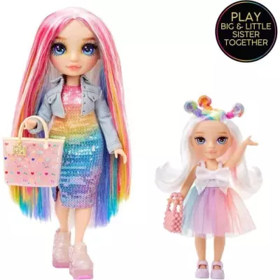 Rainbow High Littles - Poupée 15cm + animal de compagnie - Arc -en-Ci