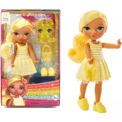 Rainbow High Littles - Poupée 15cm + animal de compagnie - Jaune - De