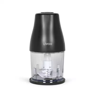 Hachoir - LIVOO - 300 ml - 400 W - 1 vitesse et fonction turbo - 2 lam