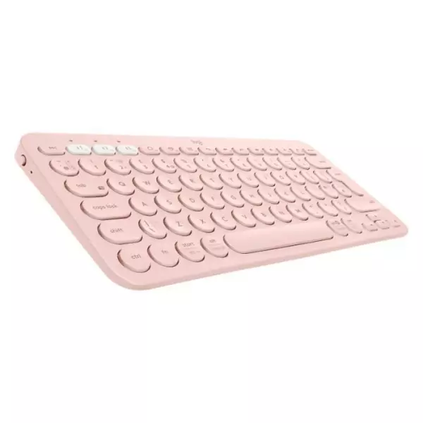 Clavier - Sans Fil - Logitech - K380 - AZERTY - Rose