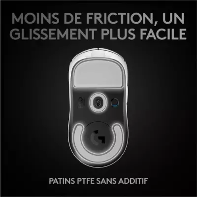 Souris gamer - sans fil - Logitech G - Pro X Superlight - Blanc