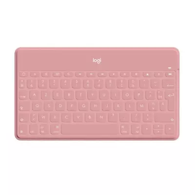 Clavier - Sans fil - Logitech - Keys to Go - 180g - AZERTY - Rose