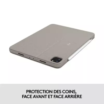 Etui Clavier Détachable - LOGITECH - Combo Touch - Pour iPad Pro 11 p