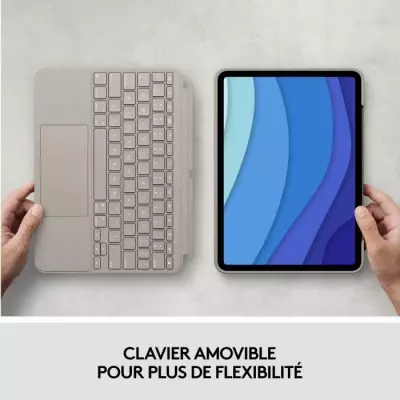 Etui Clavier Détachable - LOGITECH - Combo Touch - Pour iPad Pro 11 p