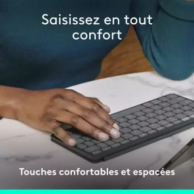 Clavier pour tablette Logitech KEYS-TO-GO 2, CLAVIER BLUETOOTH UNIVERS