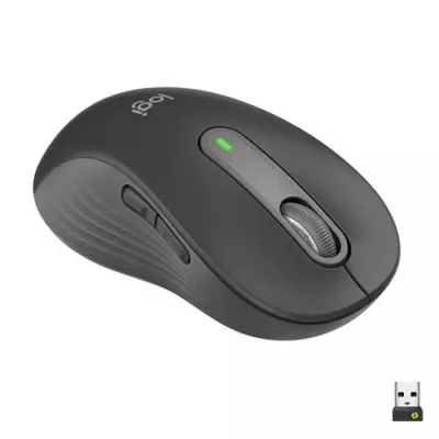 Souris - Sans fil - Logitech - M650 - Gaucher - Graphite