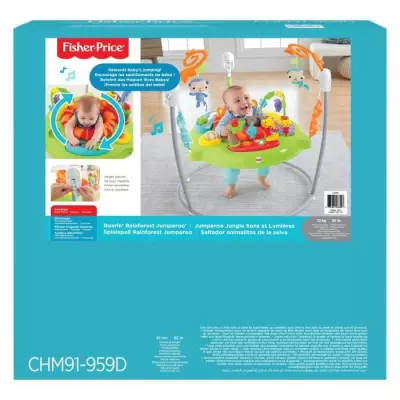 Fisher-Price - Jumperoo Jungle Sons et Lumieres - Youpala CHM91