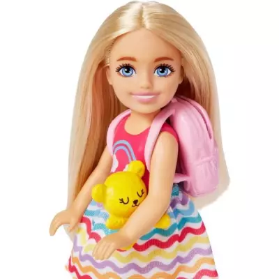 Barbie-Chelsea en Voyage-Coffret avec chiot et accessoires HJY17