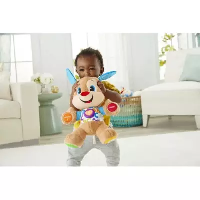 Fisher-Price - Nouveau Puppy Interactif - Peluche interactive - 6 mois