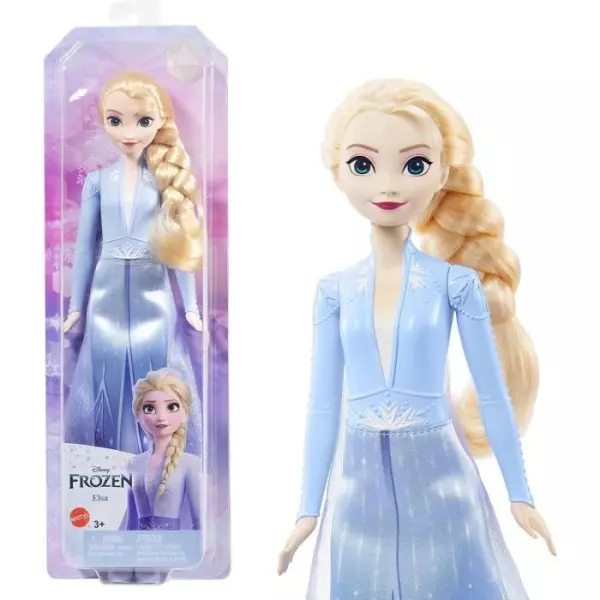 La Reine des Neiges 2-Elsa-Mattel Poupée Disney avec habillage et accessoires HLW48