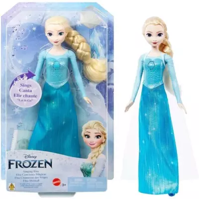 La Reine des Neiges-Elsa-Mattel Poupée Chantante Disney « Libérée