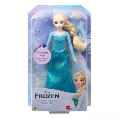 La Reine des Neiges-Elsa-Mattel Poupée Chantante Disney « Libérée