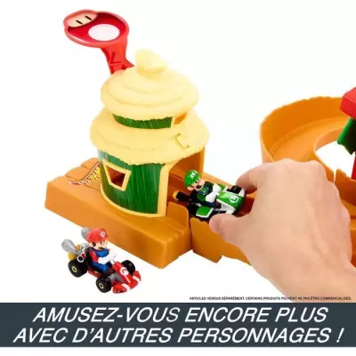 Hot Wheels-Circuit Royaume de la Jungle-Voiture-Super Mario Bros HMK49