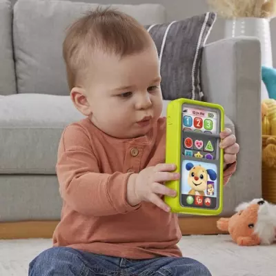 Fisher-Price-Mon Smartphone 2 en 1-Téléphone musical pour enfants