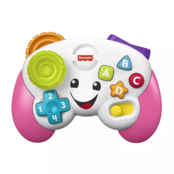 Fisher-Price-manette de jeu et d'apprentissage Rires et Éveil HXY11