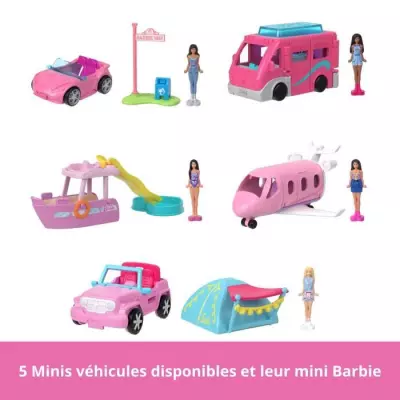 Barbie-Poupée et véhicule Mini BarbieLand-Assortiment HYF38