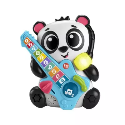 Fisher-Price-Link Squad Panda Chiffres-Jouet d'éveil musical HYK95