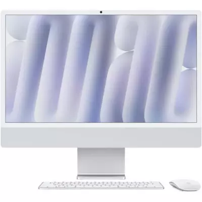 Apple iMac 24 ecran retina 4,5K 512Go SSD 24Go RAM Puce M4 CPU 10 coeu