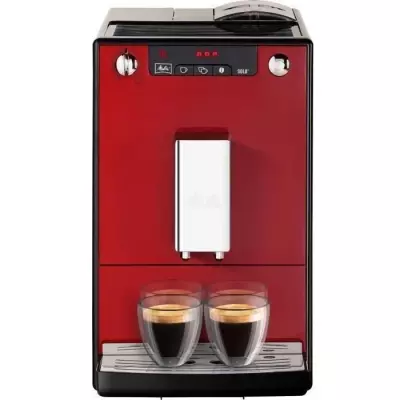 Machine a Café broyeur a Grain MELITTA Solo - Rouge Chili