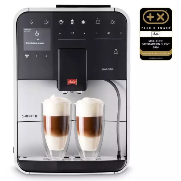 Machine a Café a Grain MELITTA Barista T Smart - Argent (sans réservoir lait)