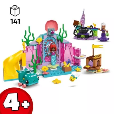 LEGO | Disney Princess 43254 La grotte de cristal d'Ariel, set de cons