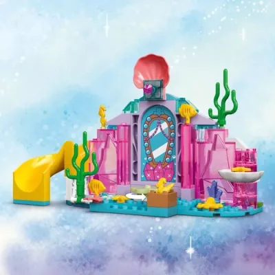 LEGO | Disney Princess 43254 La grotte de cristal d'Ariel, set de cons