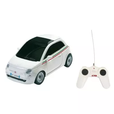 Voiture télécommandée Fiat 500 R/C 1:24 - MONDO - Coloris aléatoir