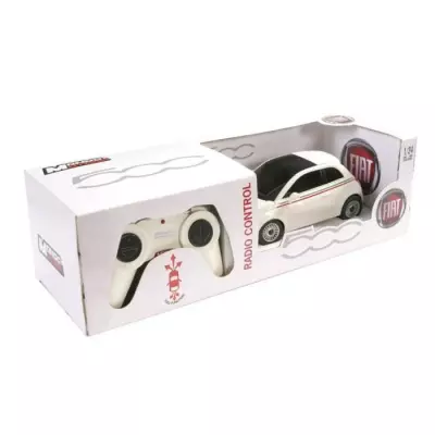 Voiture télécommandée Fiat 500 R/C 1:24 - MONDO - Coloris aléatoir