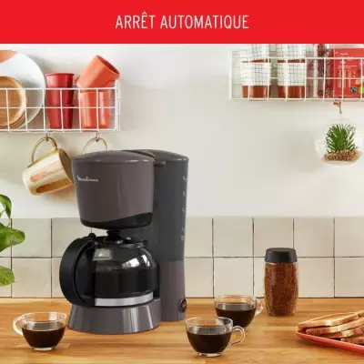 MOULINEX Rio Cafetiere filtre 1.25L, 15 tasses, Anti-goutte, Maintien