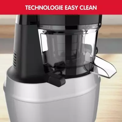 MOULINEX Juice & Clean Extracteur de jus, Technologie Easy Clean, Pres