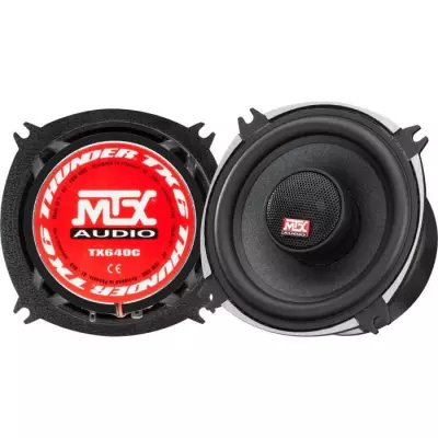 MTX TX640C Haut-parleurs voiture Coaxiaux 10cm 2 voies 70W RMS 4 Châs